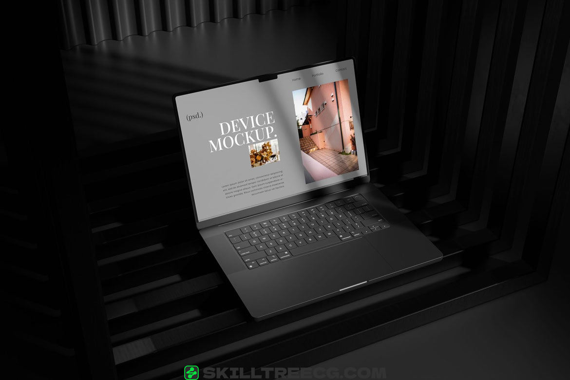 图片[2]-Laptop Device Mockup（213256）-技能树